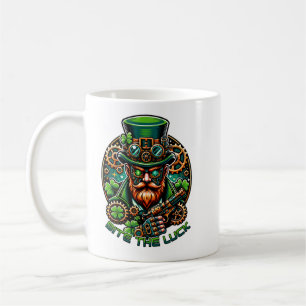 Mug Steampunk St. Patrick's Day Leprechaun