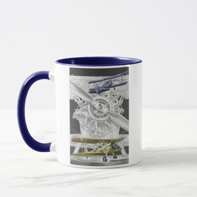 Mug Stearman Biplane (Gauche)