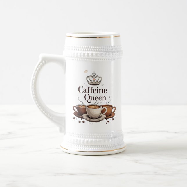 Mug Stein 22 oz pour les amateurs de café (Gauche)