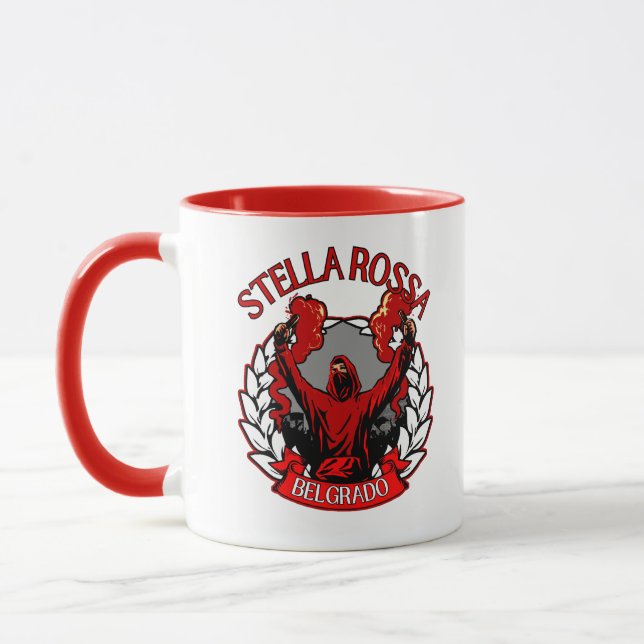 Mug Stella Rossa Belgrado ULTRAS  (Gauche)