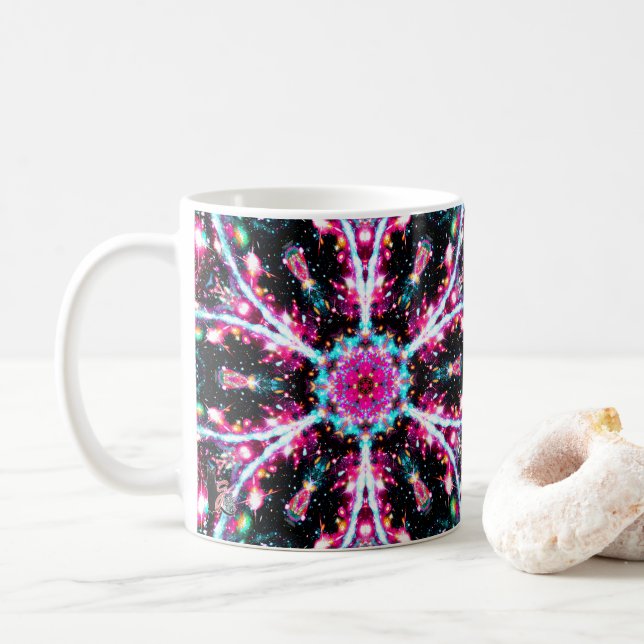 Mug Stellar Kaleid (Avec donut)