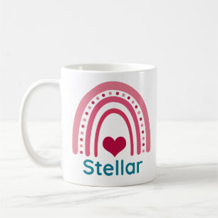 Mug Stellar Viva Magenta Boho arc-en-ciel