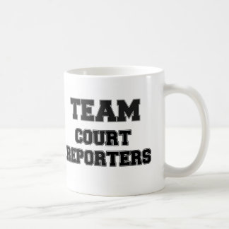 Mug Sténographes judiciaires d'équipe