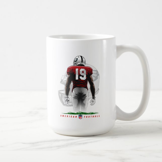 Mug Step Into Victory Football Américain | #15 Classiq (Droite)