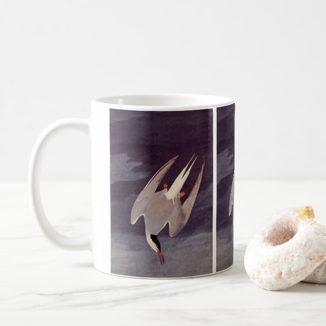 Mug Sterne arctique par John James Audubon, Oiseaux Vi (Avec donut)