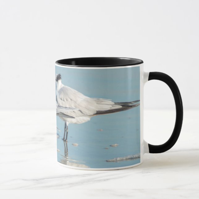Mug Sternes royales sur la plage (Droite)