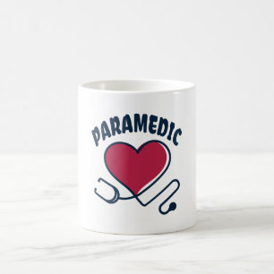 Mug Stéthoscope de secouriste avec cœur