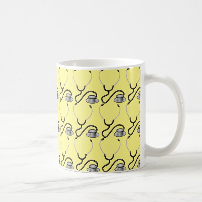 Mug Stéthoscope drôle pour le docteur (Droite)