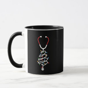 Mug Stethoscope Fournitures Médicales Lumières Arbre d