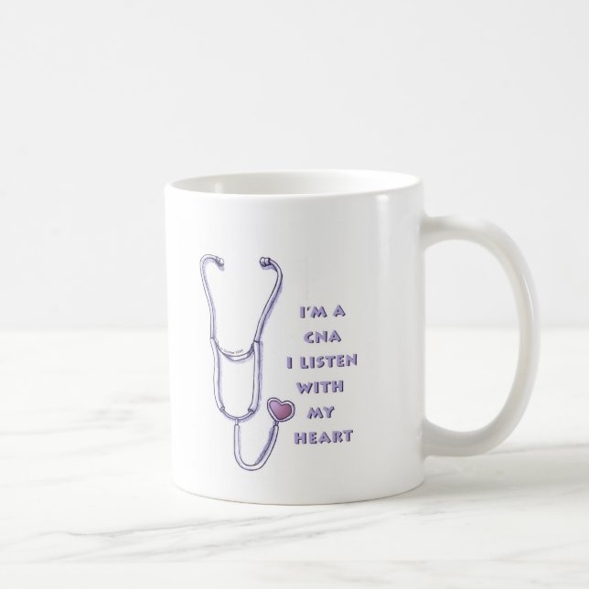Mug Stéthoscope Infirmière CNA (Droite)