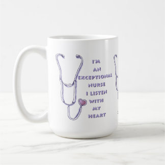 Mug Stéthoscope infirmière exceptionnelle