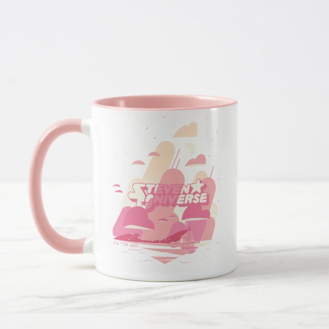Mug Steven Universe | Ville de plage (Gauche)