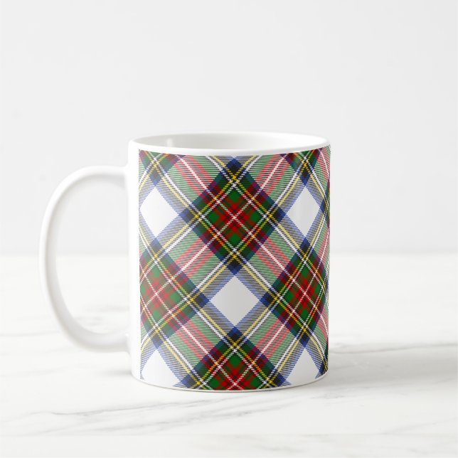 Mug Stewart Royal Dress Plaid Scottish Diags (Gauche)