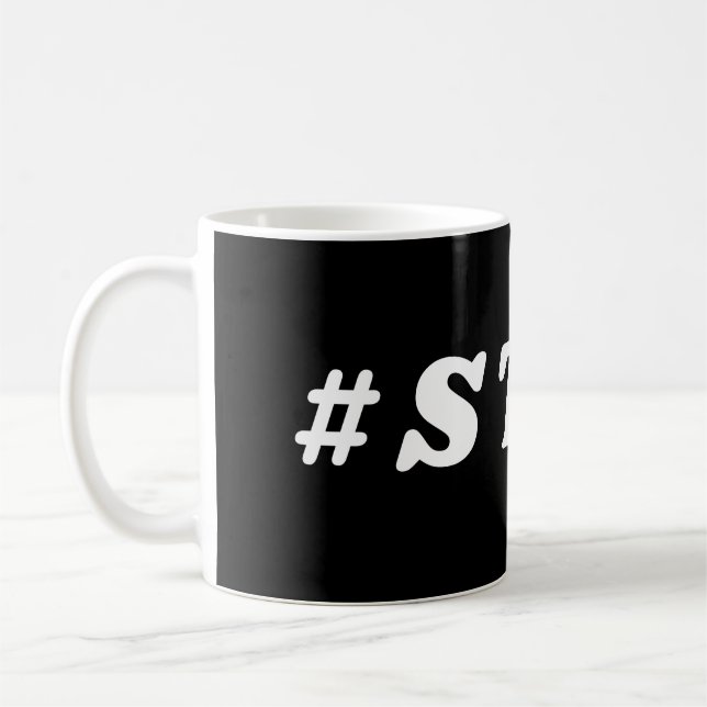 MUG #STFU SARCASTIQUE PUN DE TÉMOINS (Gauche)