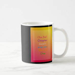 Mug Sticker de conception d'un mauvais chapitre