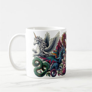 Mug Sticker Imaginaire Creatures