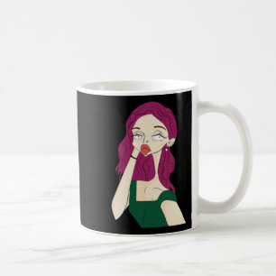 Mug Sticker pour fille divisée