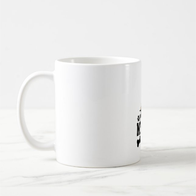 Mug Stickers berger allemand - Je suis désolé Mon chie (Gauche)
