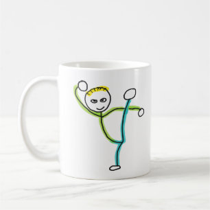 Mug Stickman Kung Fu