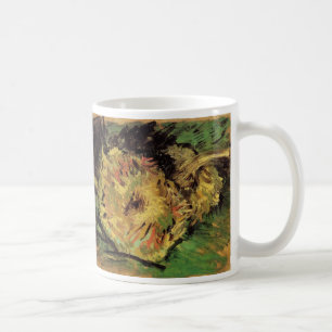 Mug Still Life Two Cut Sunflowers par Vincent van Gogh