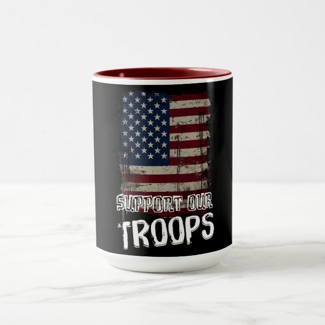 Mug Stimulez votre patriotisme Soutenez nos troupes -  (Centre)