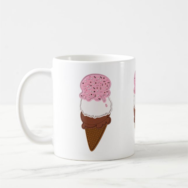 MUG Stitched-Neapolitan-Ice-Cream-Cones-2-11oz (Gauche)
