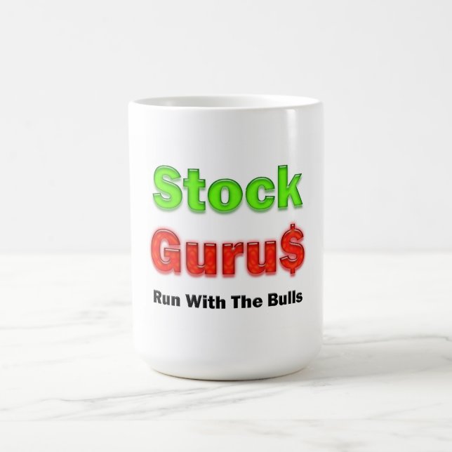 Mug Stock Guru Red Personnalisable (Centre)