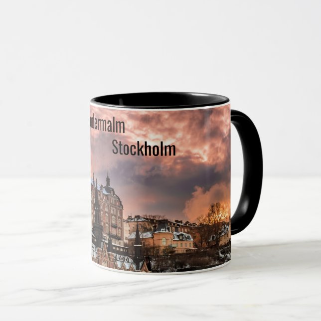 Mug Stockholm, île de Sodermalm (Devant droit)