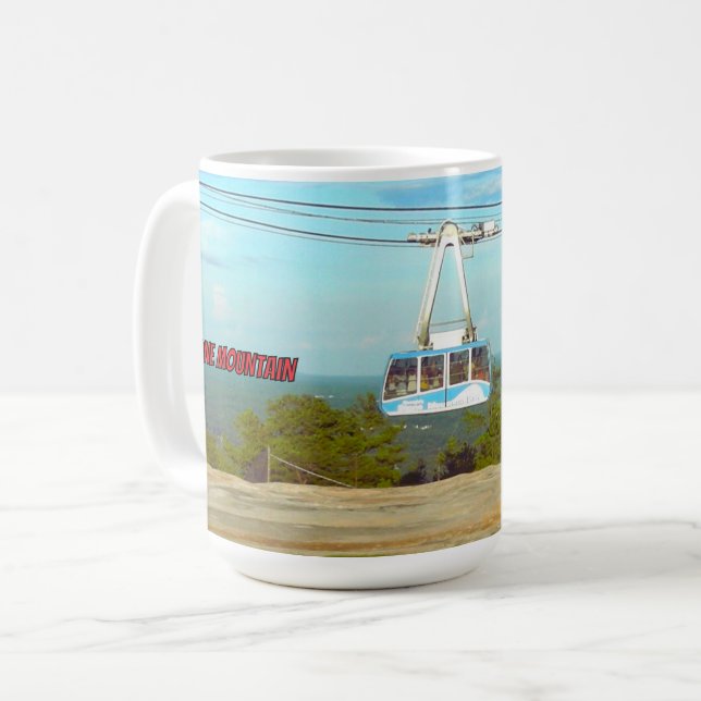 Mug Stone Mountain Summit Skyride Souvenir de Géorgie (Devant gauche)