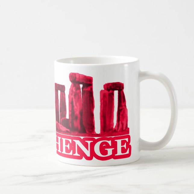 Mug Stonehenge Magenta transsp Le MUSÉE Zazzle Cadeaux (Droite)