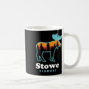 Mug Stowe Vermont Skiage Montagnes Stowe Vt Orignal