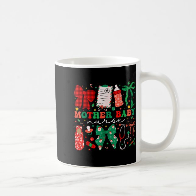 Mug Stpartum Xmas Coquette Mother Baby Nurse Christmas (Droite)