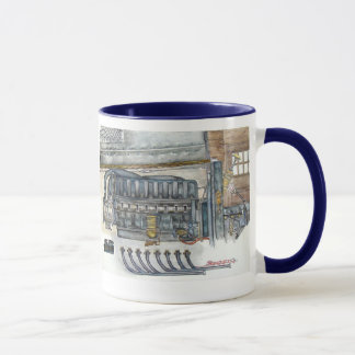 Mug strai8, moteur du bleu 6
