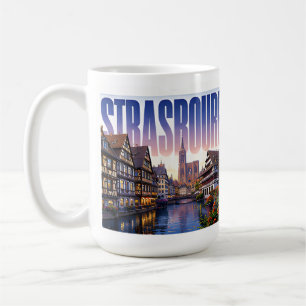 Mug Strasbourg France Voyage Conte de Fées Canal Beaut
