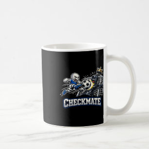 Mug Stratégie de jeu d'échecs de football Pion contre