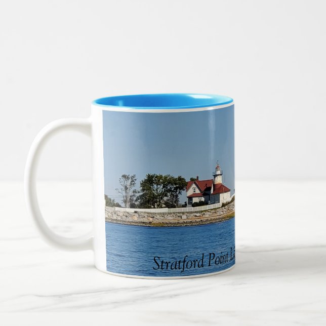 Mug : Stratford Point Lighthouse, Stratford, CT (Gauche)