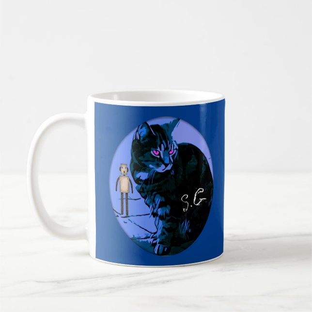 Mug Stray Cat Dans Le Jeu D'Aventure (Gauche)