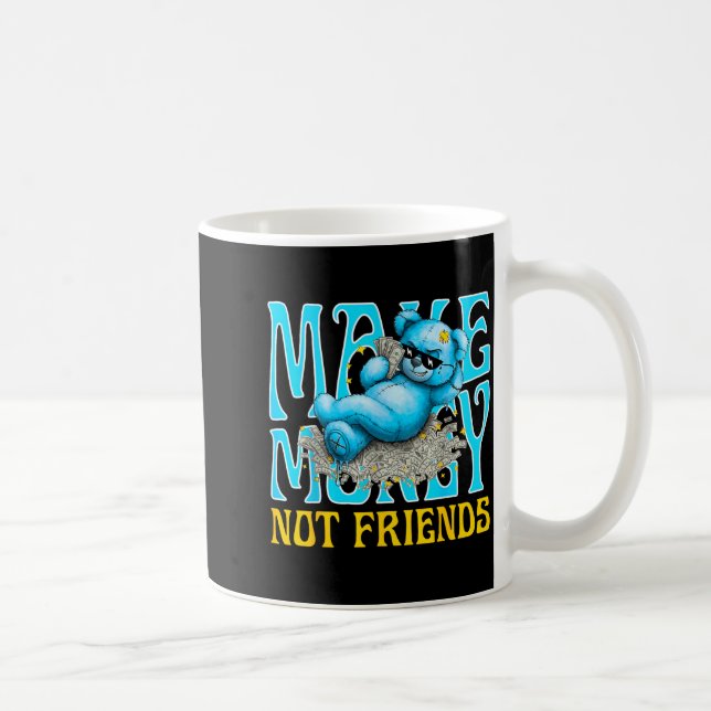 Mug Streetwear Retro Matching Gamma Blue Make Money No (Droite)