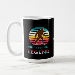 Mug Stride Beyond Legend Sasquatch Amputé Vintage