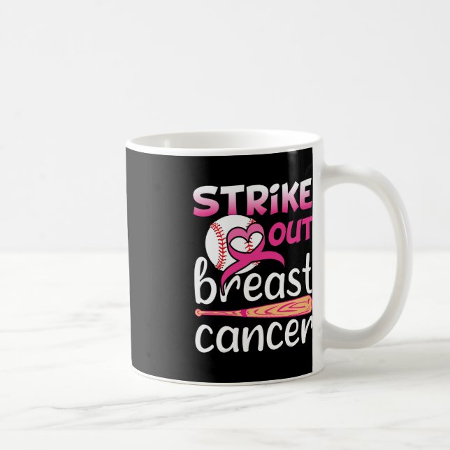 Mug Striout Breast Cancer Awareness Baseball Softba (Droite)