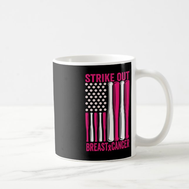 Mug Striout Breast Cancer Sensibilisation Softball Us  (Droite)