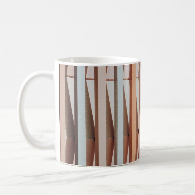 MUG STRIPES ET OMBRES COLORÉS (Gauche)