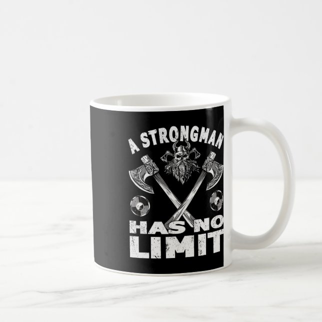 Mug Strongman N'A Pas De Limite Poids Entraînement Stu (Droite)