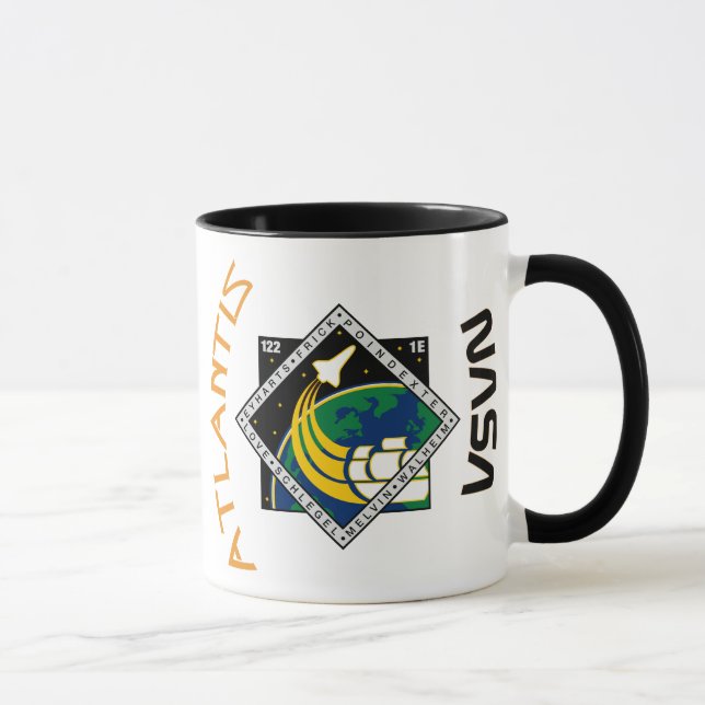 Mug STS 122 l'Atlantide (Droite)