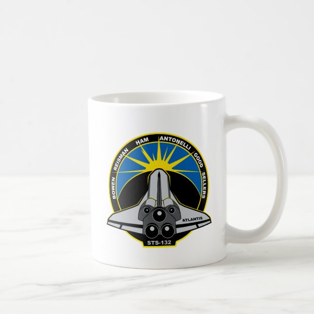 Mug STS 132 l'Atlantide (Droite)