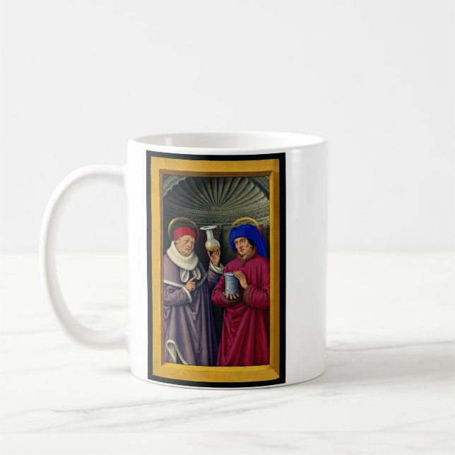Mug Sts. Côme et Damien Saints patrons de la santé (Gauche)