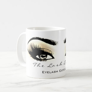 Mug Studio Champaigne de maquillage d'oeil d'extension