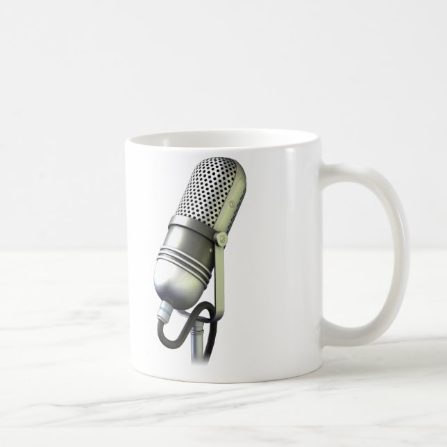 Mug Studio d'écoute - disque. Éditez. Jeu (Droite)