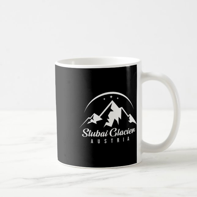 Mug Stui Glacier Autriche Station de ski Ski Snowboard (Droite)