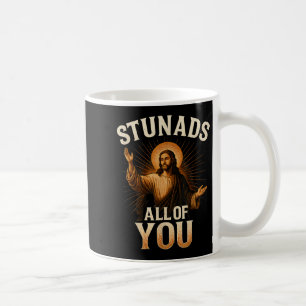 Mug Stunads Vous Tous Drôle Jésus Silhouette Sarcasti